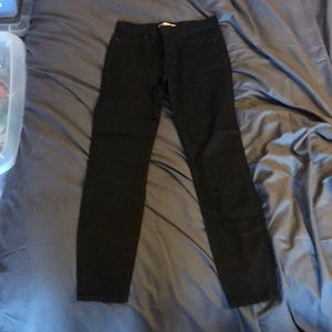 Madewell high riser skinny jeans